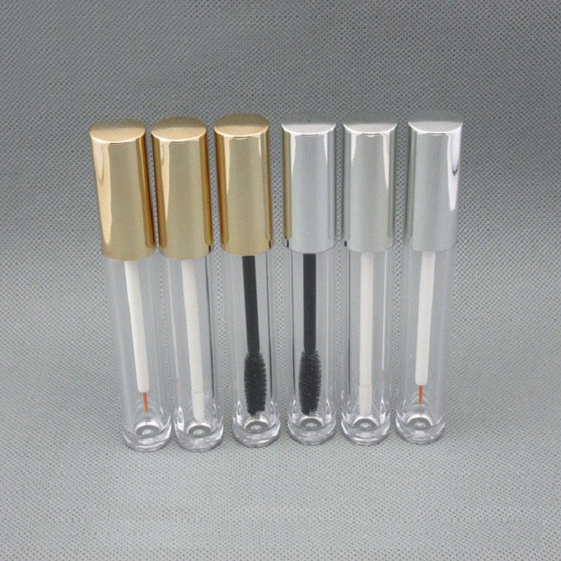 Gel Refill Pack - 6ml clear lip tube gold/silver lid