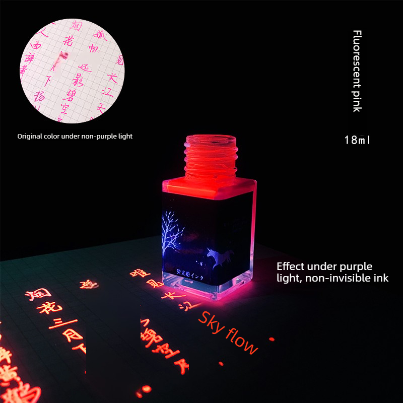 Fountain Pen Bottled Ink - JINCHEN 18ml Colorful Fluorescent Fountain pen