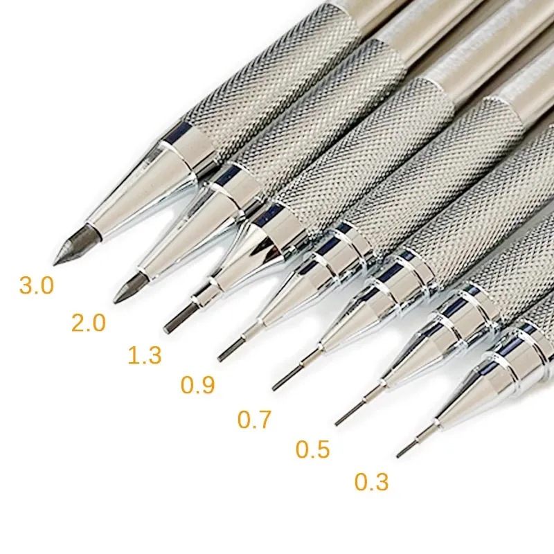 Mechanical Pencil 0.3 - Professional Metal Mechanical Pencil for Sketching