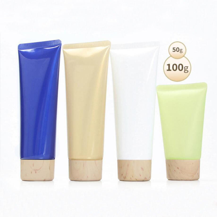 Gel Refill Pack - 50ml100ml soft tube wooden shape lid