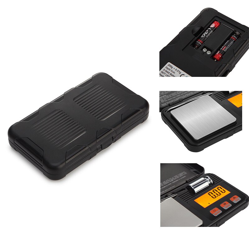 Digital Mini Scale 200g/0.01g  - Tape Dispenser Weighted recension och pris