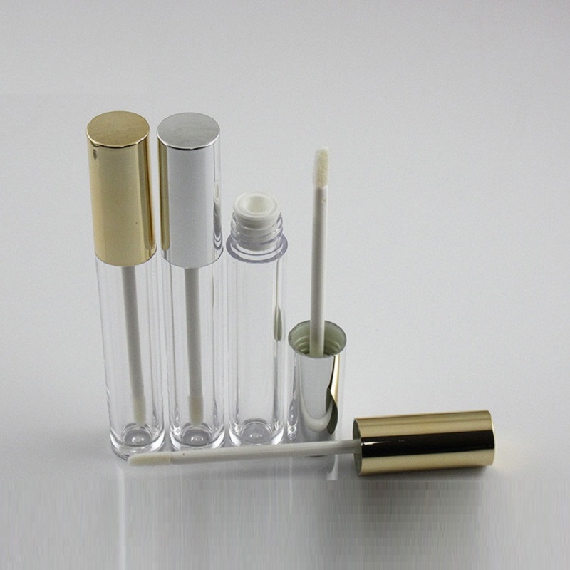 6ml clear lip tube gold/silver - Gel Refill Pack recension och pris