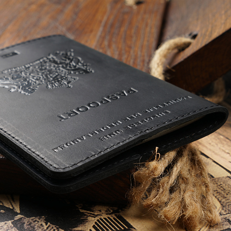 Dutch Passport Cover - Genuine - Index Card Holder recension och pris