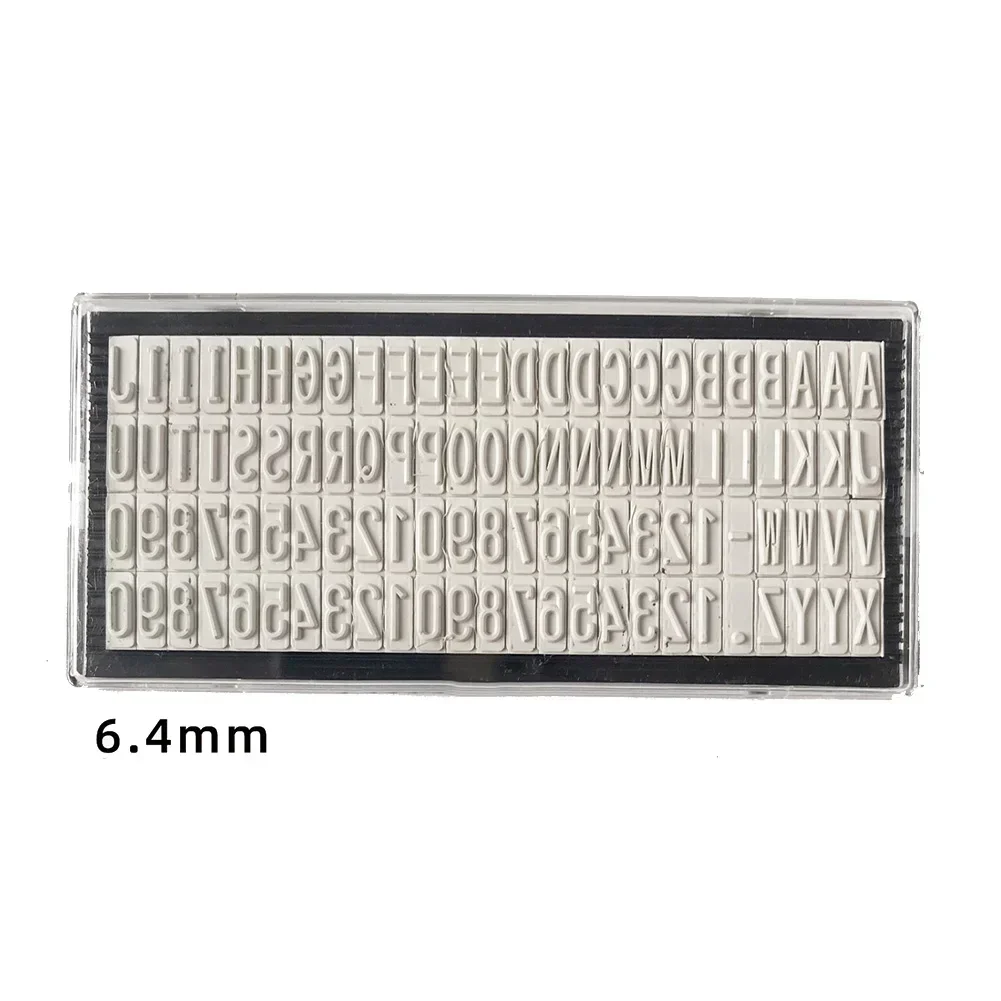 3mm/4mm/6.4mm DIY Personalised - Rubber Date Stamp recension och pris