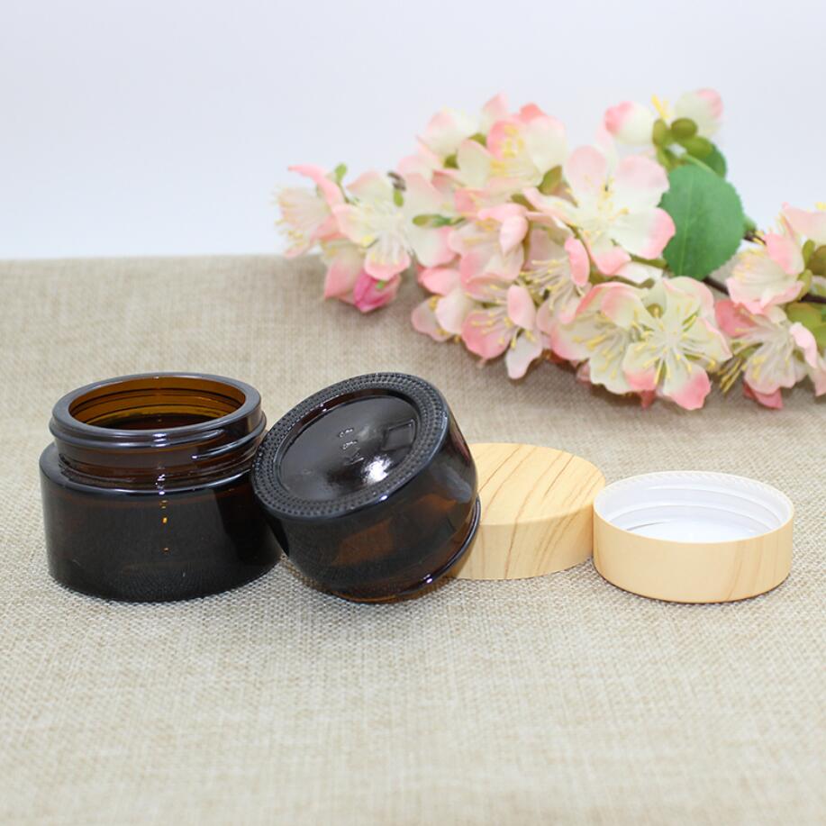 10G brown glass jar/bottle pot - Gel Refill Pack recension och pris