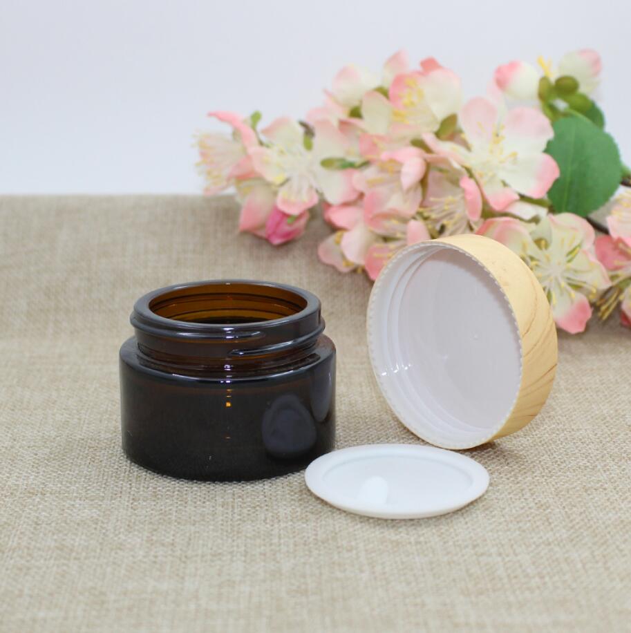 10G brown glass jar/bottle pot - Gel Refill Pack recension och pris