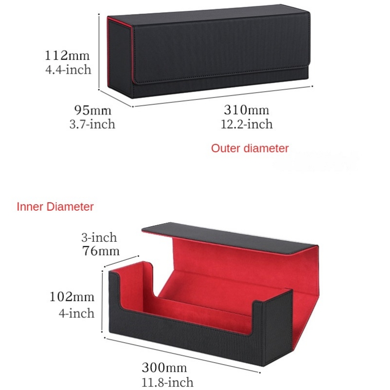 Card Deck Case for 400+ Tradin - Card Index Box recension och pris