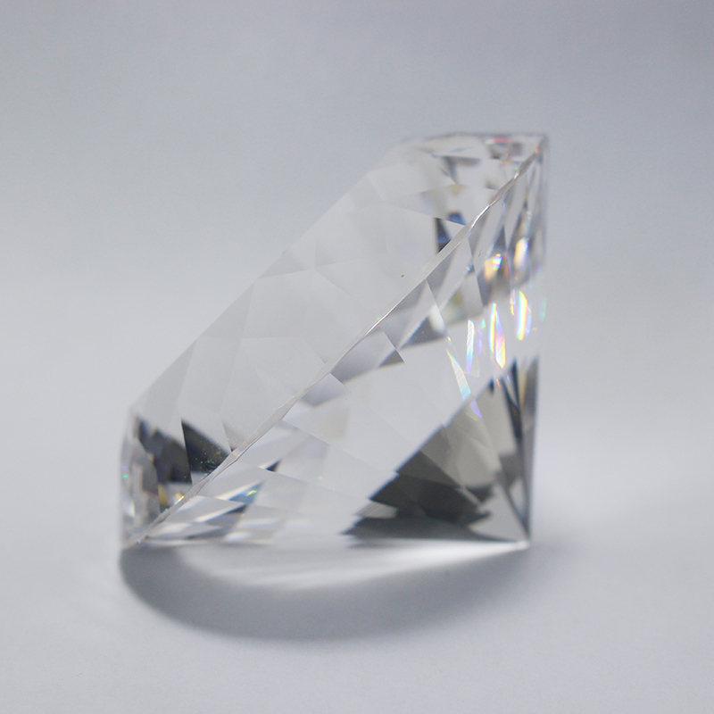 150mm Transparent Optical Crys - Paper Weight Crystal recension och pris