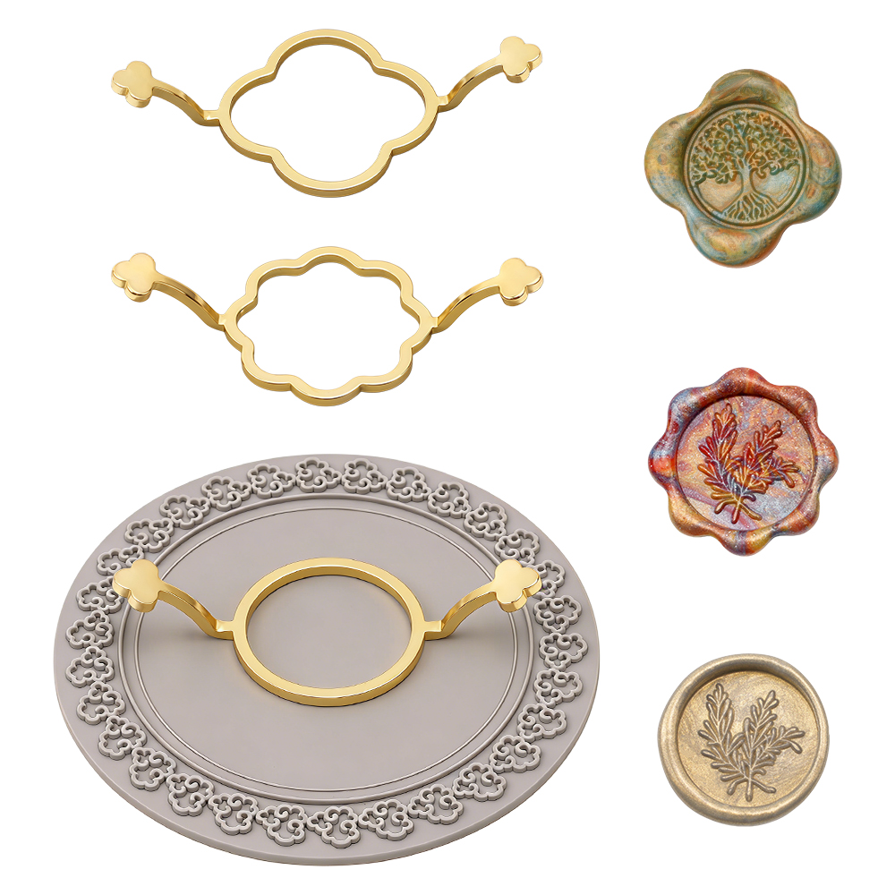 3Pcs Wax Seal Stamp Mold Set - - Wax Seal Stamp Set recension och pris