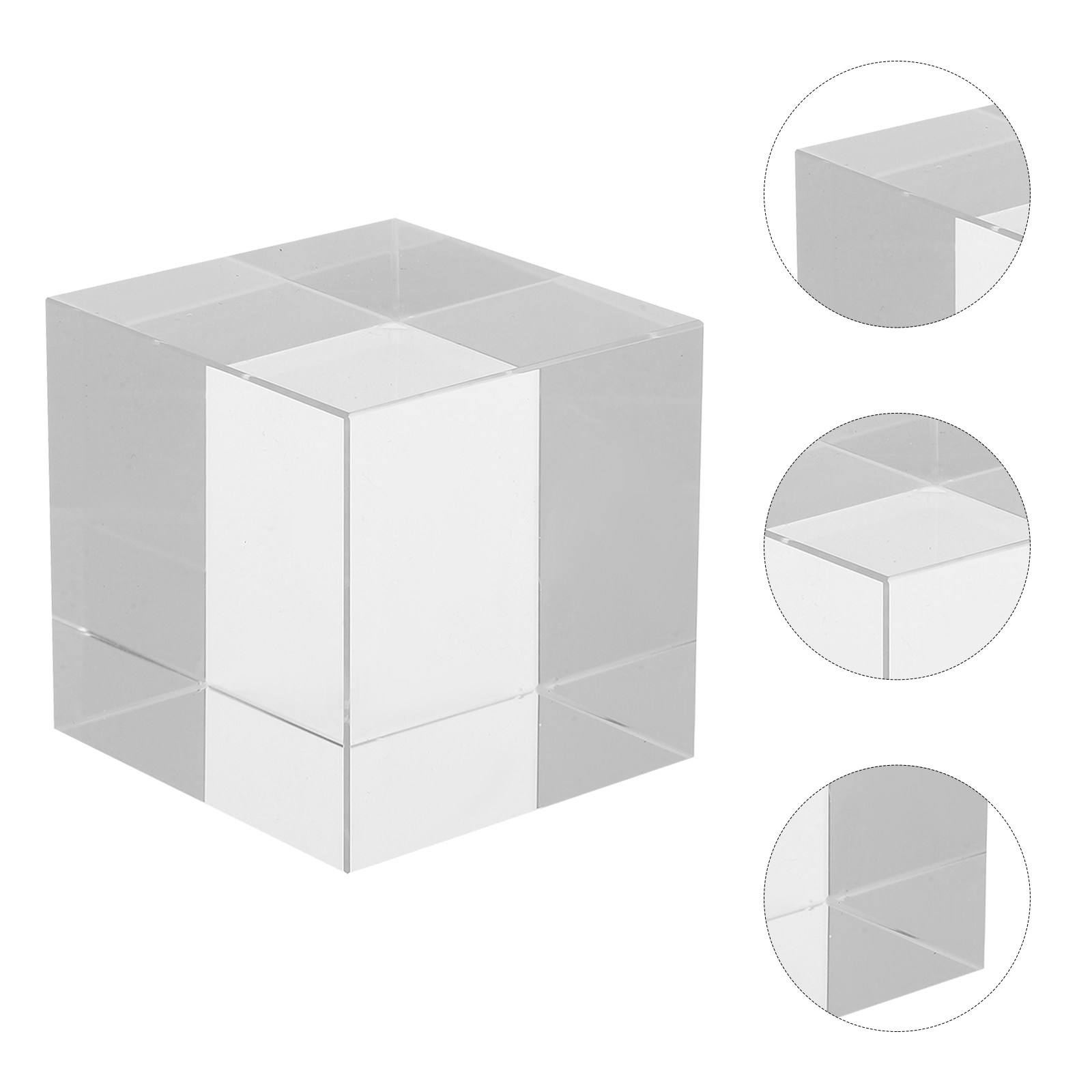 Square Crystal Paperweight Cle - Book Weight Glass recension och pris