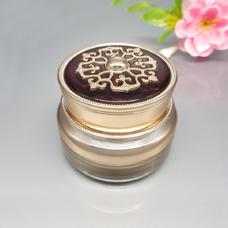 30g/ml gold/pear white acrylic - Gel Refill Pack recension och pris