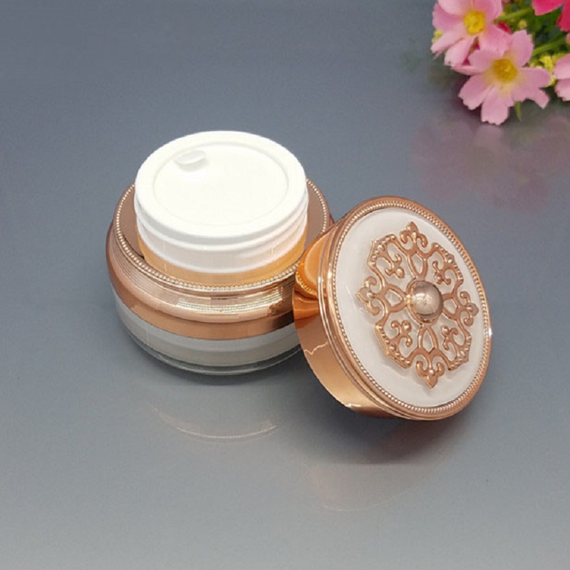 30g/ml gold/pear white acrylic - Gel Refill Pack recension och pris