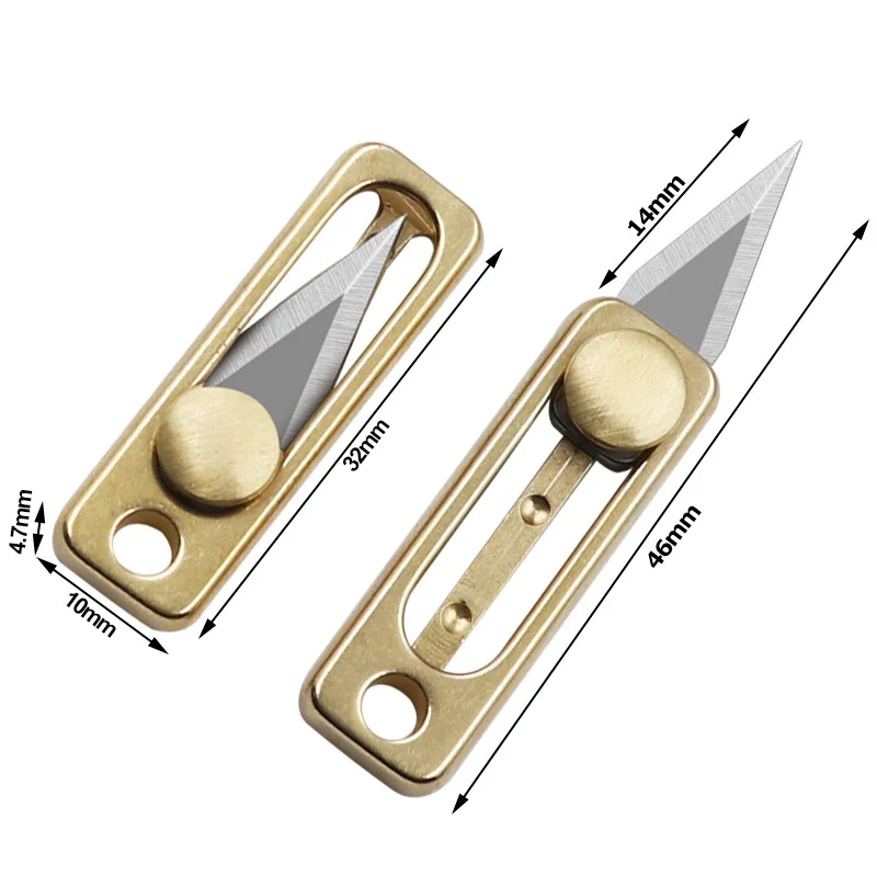 Mini Brass Stainless Steel Kni - Letter Opener Brass recension och pris