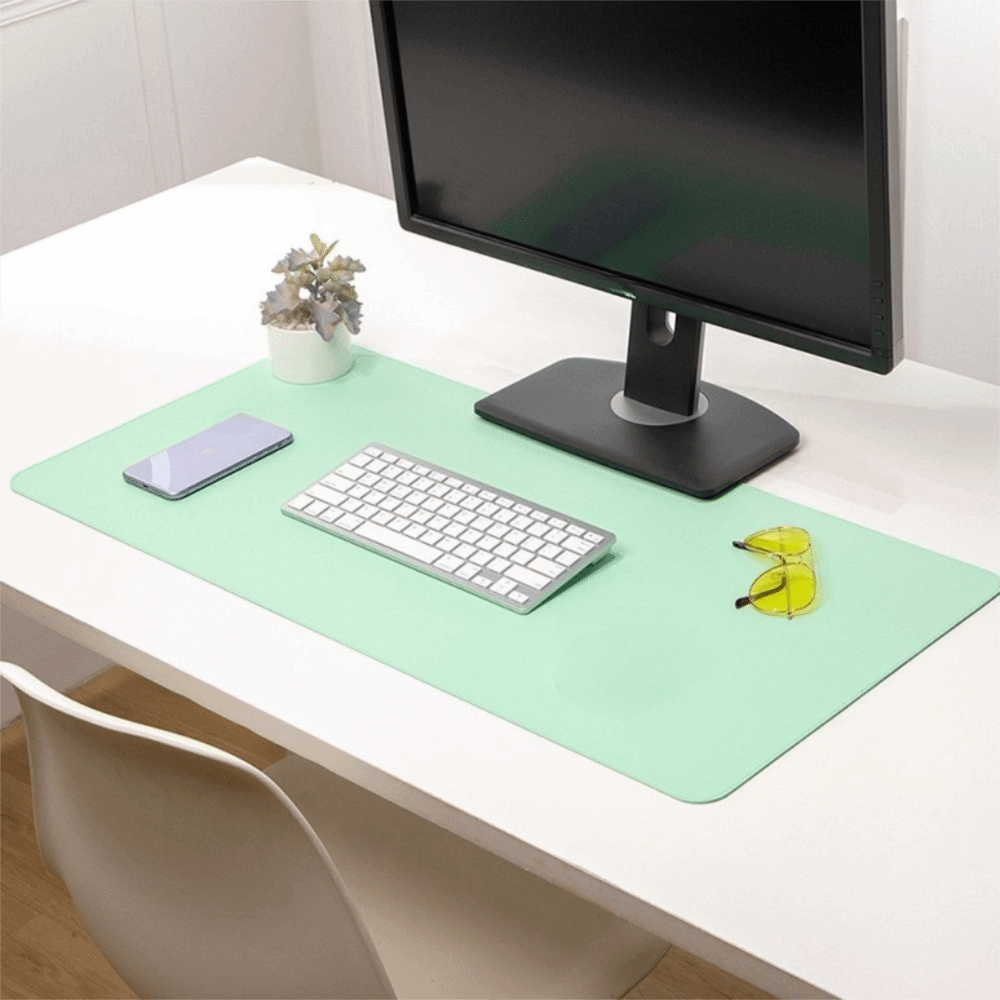PU Leather Double Side Desk Ma - Leather Desk Pad recension och pris