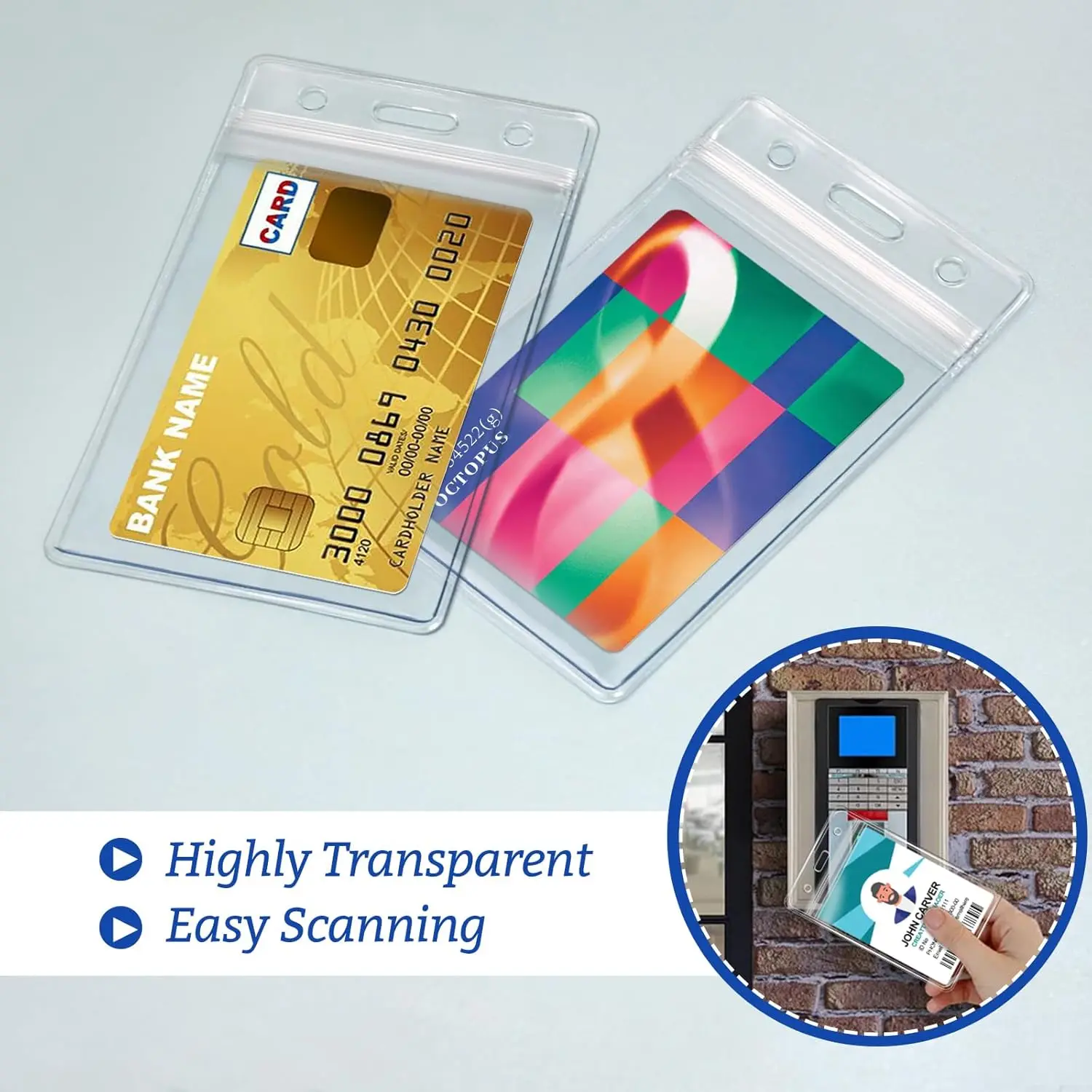 50/40/10/1PCS Transparent Name - Index Card Holder recension och pris