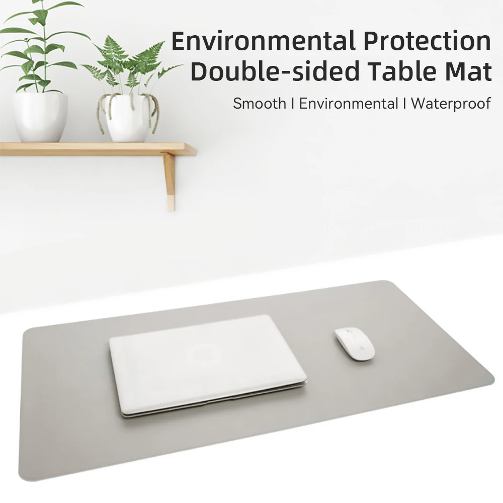 1 Pcs Large Size 600*300mm Off - Leather Desk Pad recension och pris