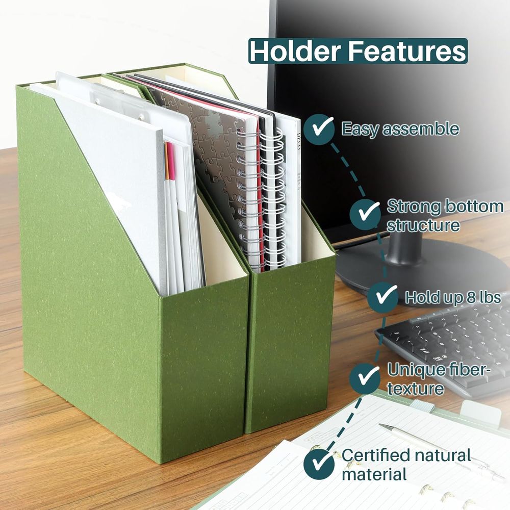 Magazine Holder - Desk Organiz - Magazine Holder Rack recension och pris