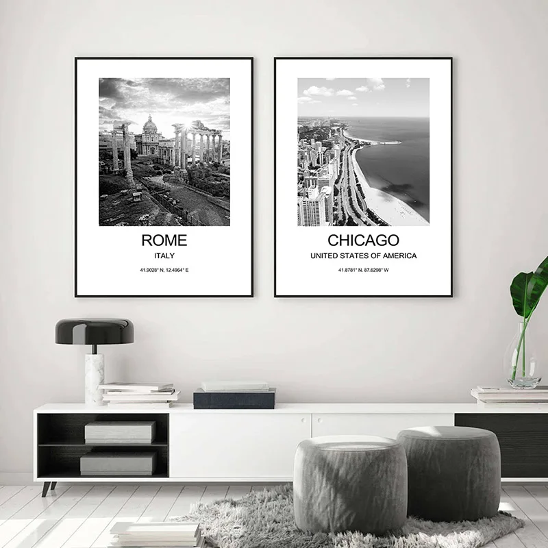 City Poster New York London Pa - Ink Blotter Paper recension och pris