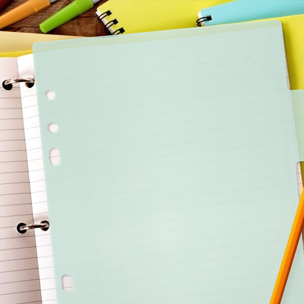 1Set Pastel Binder Dividers Pl - Tab Divider A4 recension och pris