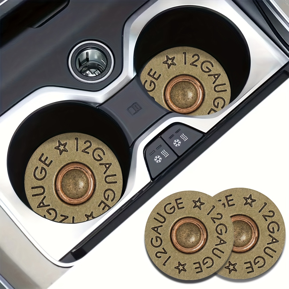 2-Pack Bullet-Shaped Design Ca - Leather Desk Pad recension och pris