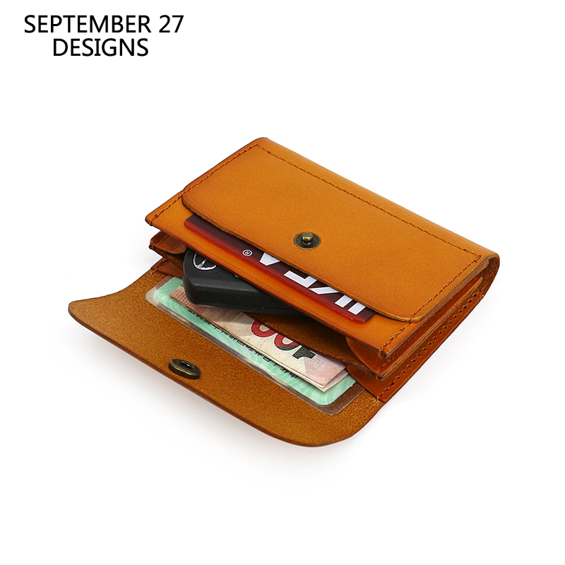 Mini Waist Bag Men Genuine Lea - Index Card Holder recension och pris