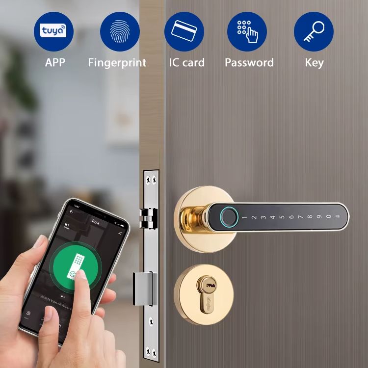 Tuya Biometric Fingerprint Sma - Letter Opener Brass recension och pris