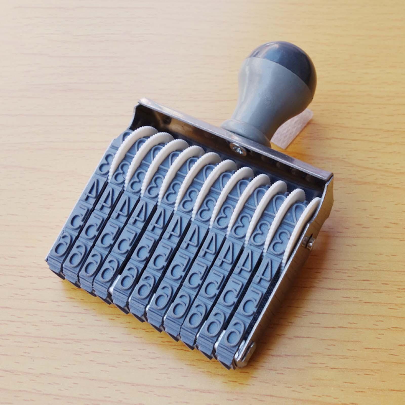 Rubber Number Stamp Roller Sta - Rubber Date Stamp recension och pris