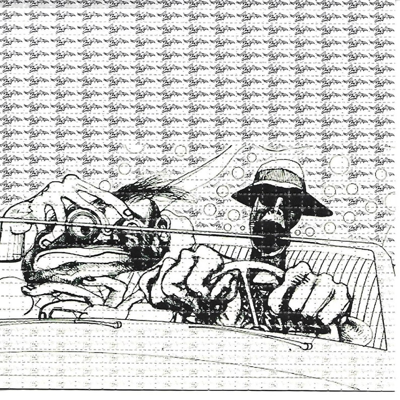 Hunter In Vegas Psychedelic LS - Ink Blotter Paper recension och pris