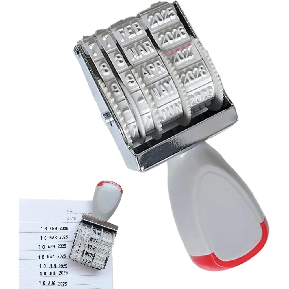 DIY Rotating Date & Number Rol - Rubber Date Stamp recension och pris