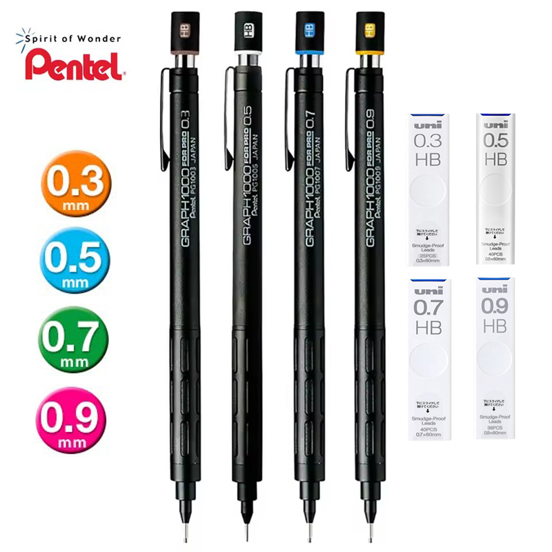 Pentel PG1000 Graph For PRO Bl - Mechanical Pencil 0.3 recension och pris