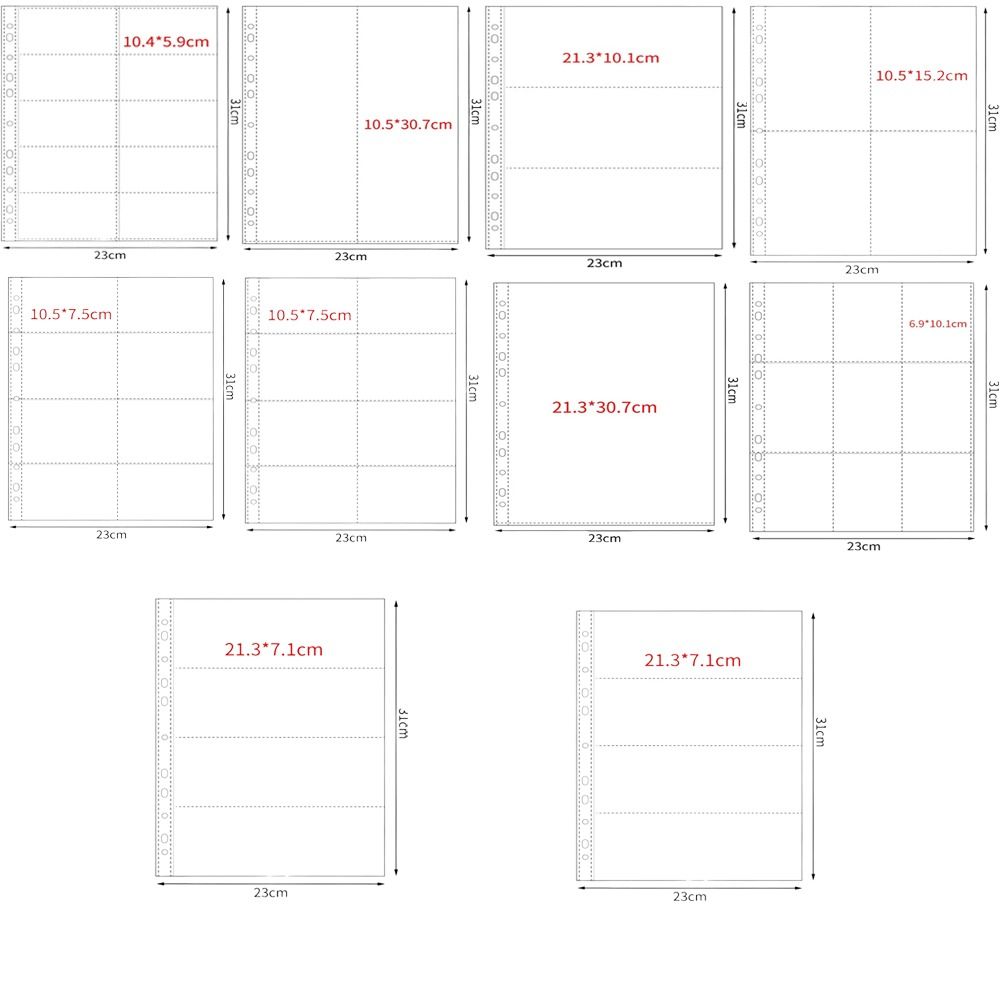 Card Sleeve Multiple Pockets A - Card Index Box recension och pris