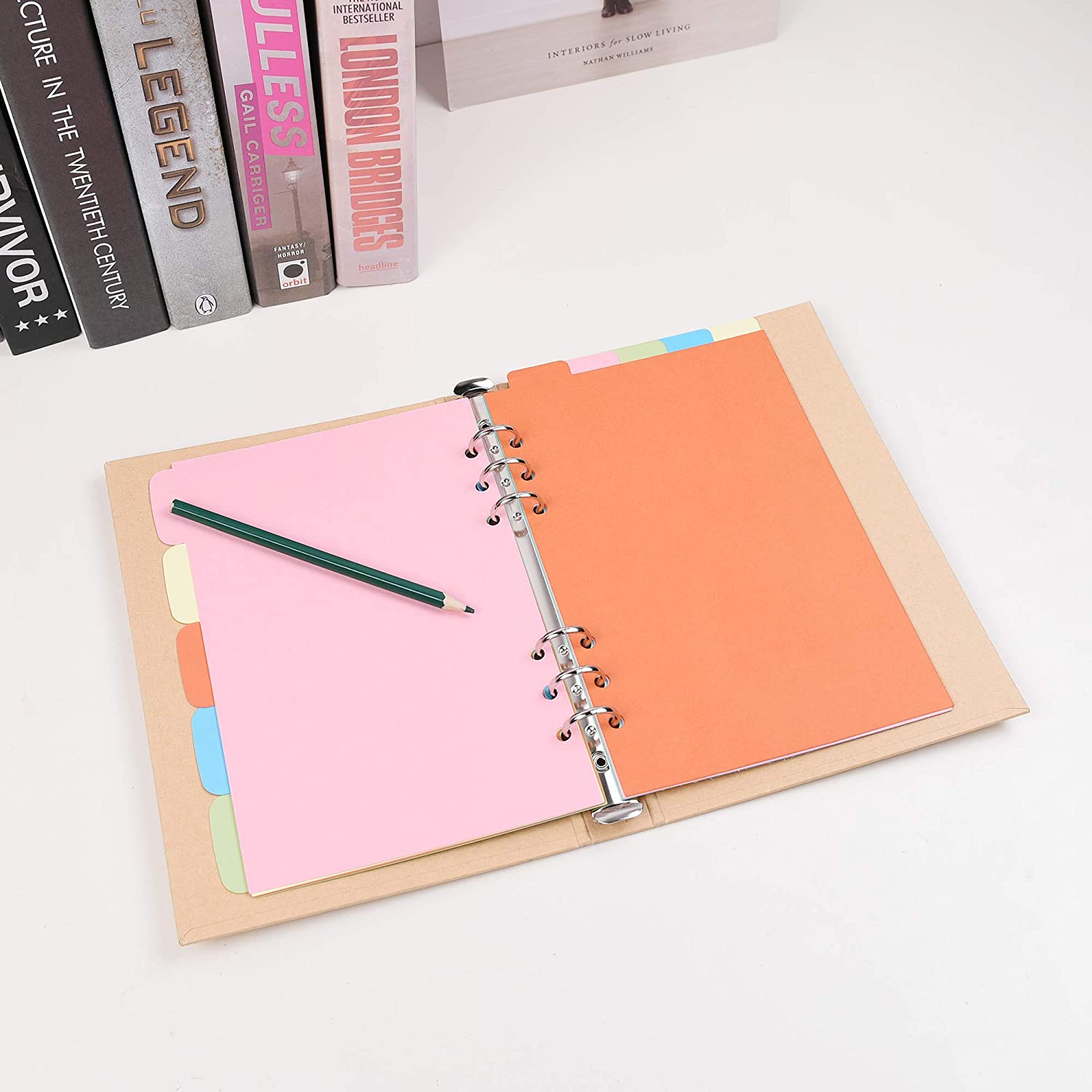 A5/A6/A7/B5/A4 Paper Divider I - Tab Divider A4 recension och pris