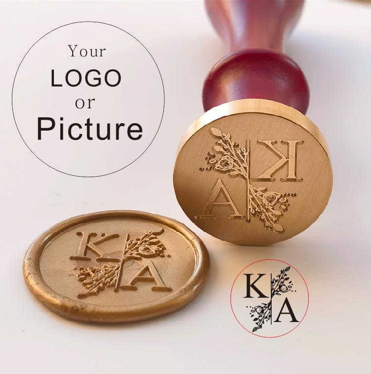 Custom Seal Wax Seal Stamp Cus - Rubber Date Stamp recension och pris
