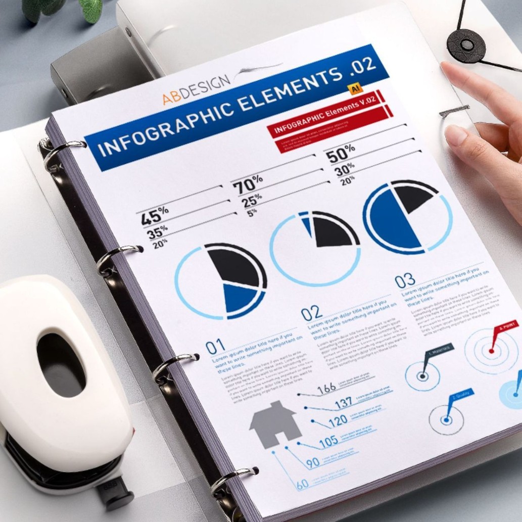 4-Hole A4 Paper Punch Binder L - Binder A4 Lever recension och pris