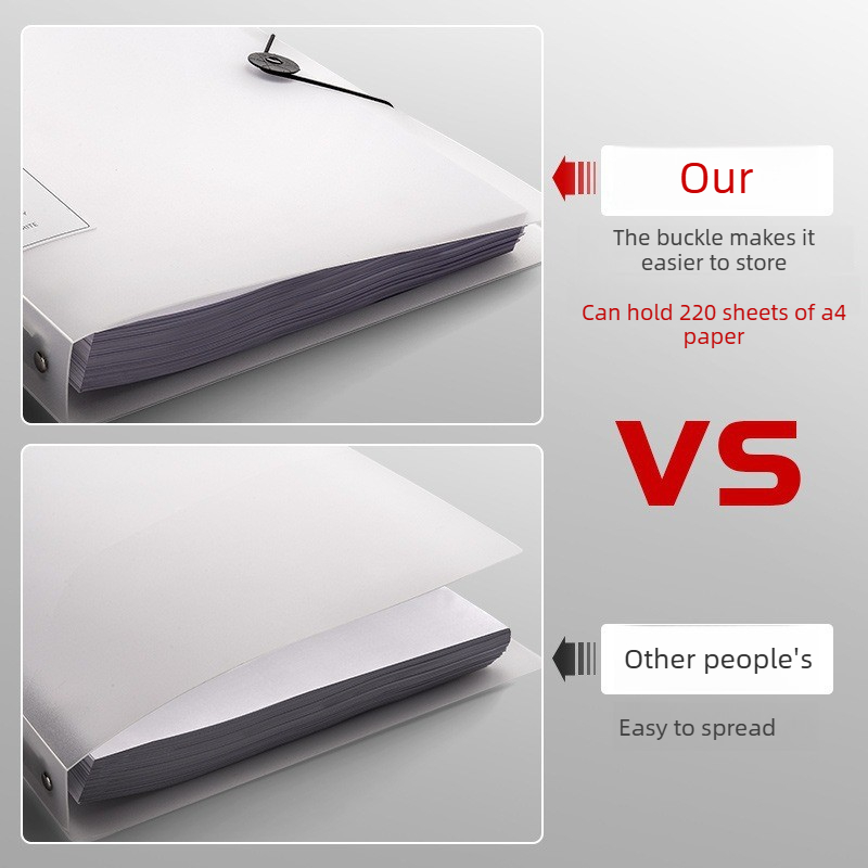 4-Hole A4 Paper Punch Binder L - Binder A4 Lever recension och pris