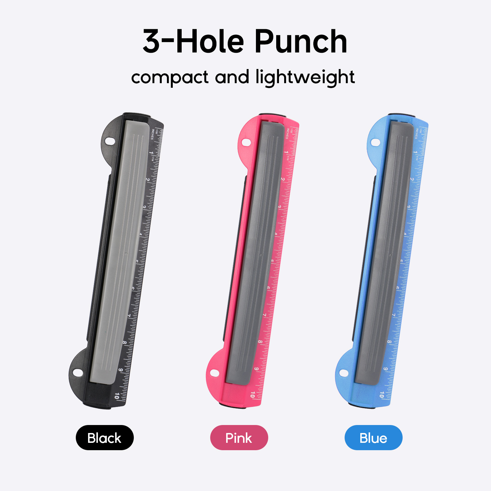 EAGLE 3-Hole Punch for A4/Lett - Binder A4 Lever recension och pris