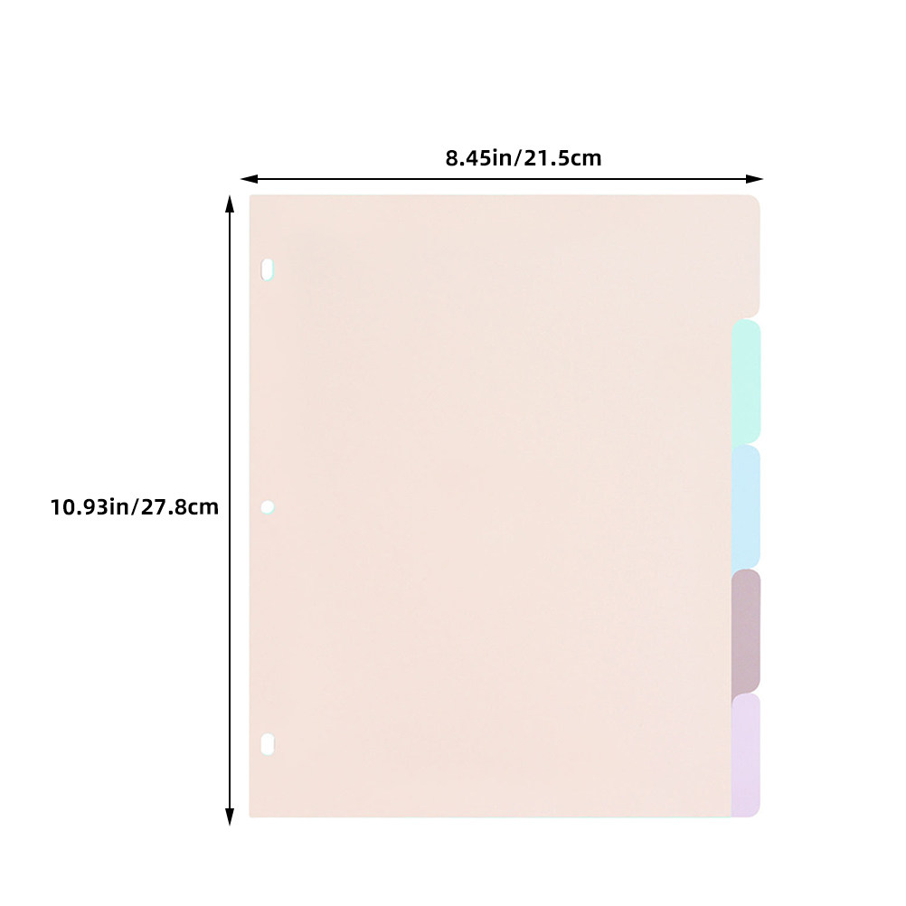 1Set Binder Dividers A4 Froste - Tab Divider A4 recension och pris