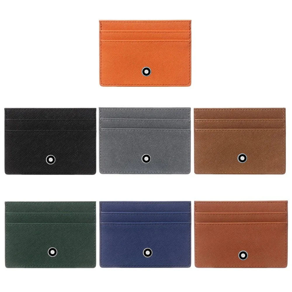 Minimalist Women Men Leather S - Index Card Holder recension och pris