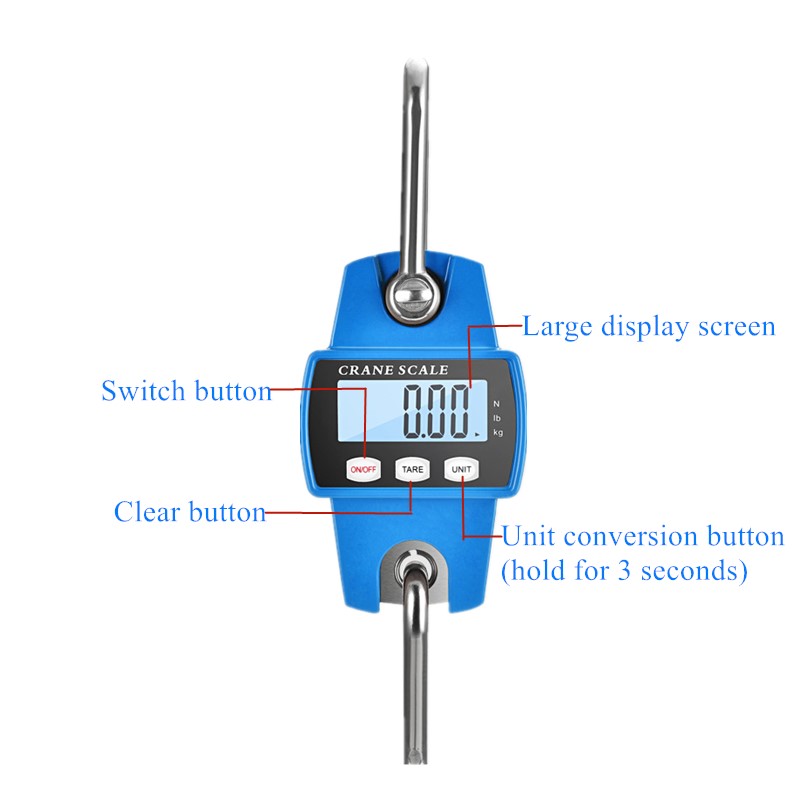 Digital Crane Scale 150kg 200g - Tape Dispenser Weighted recension och pris
