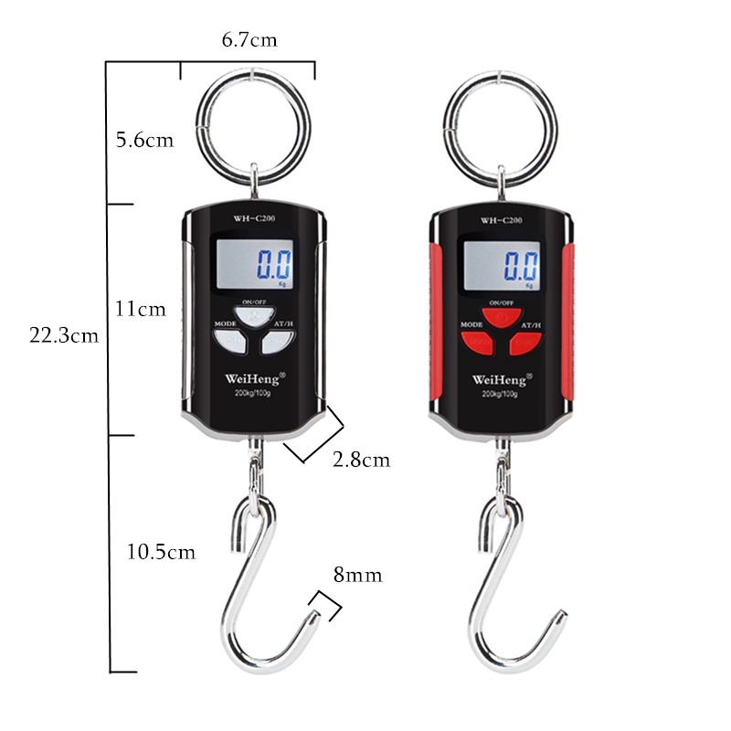 Digital Crane Scale 150kg 200g - Tape Dispenser Weighted recension och pris