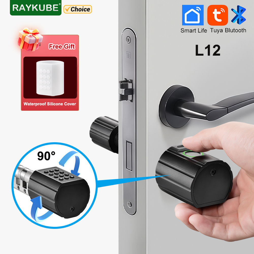 RAYKUBE L12 Tuya BLE Fingerpri - Letter Opener Brass recension och pris
