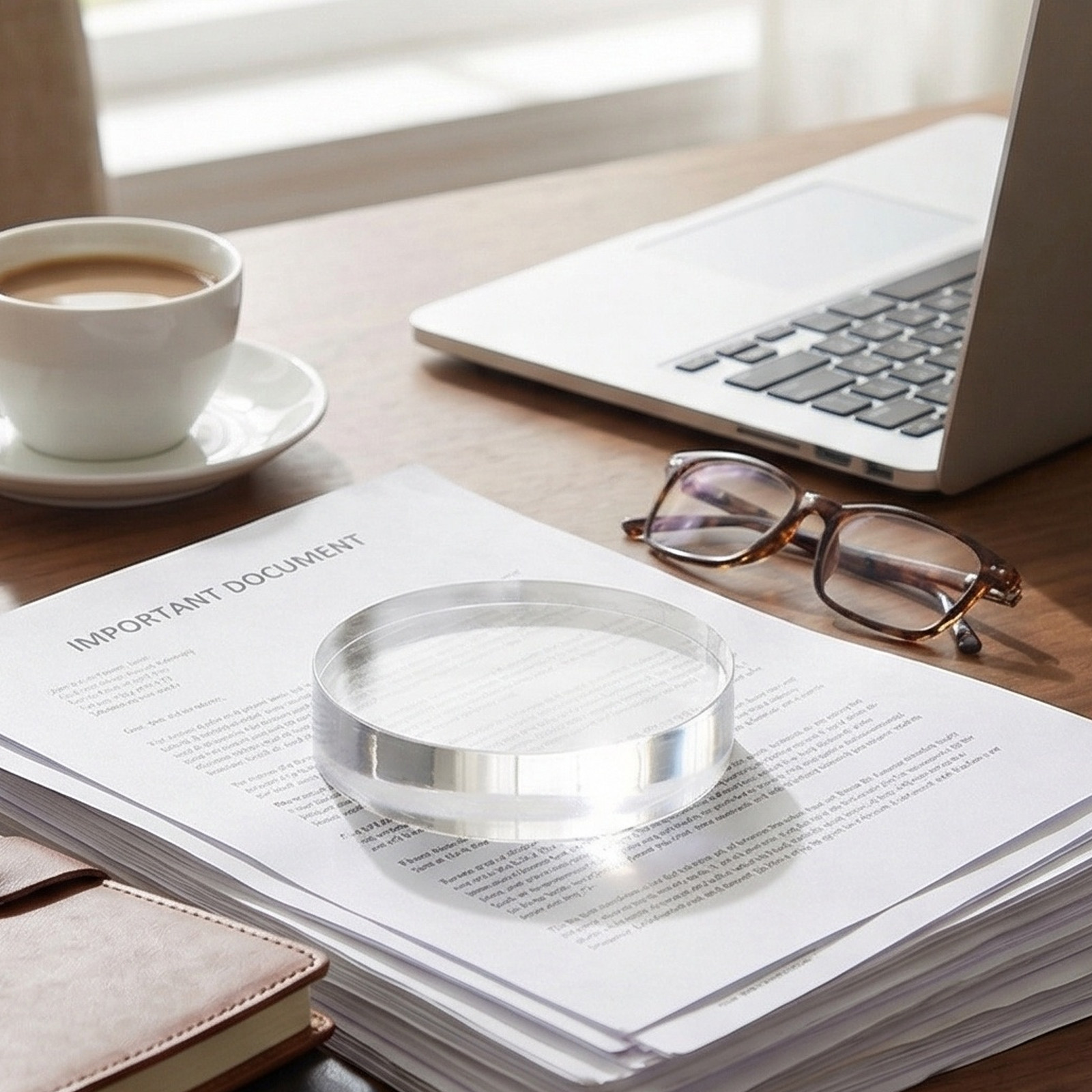 Clear Crystal Glass Paperweigh - Paper Weight Crystal recension och pris
