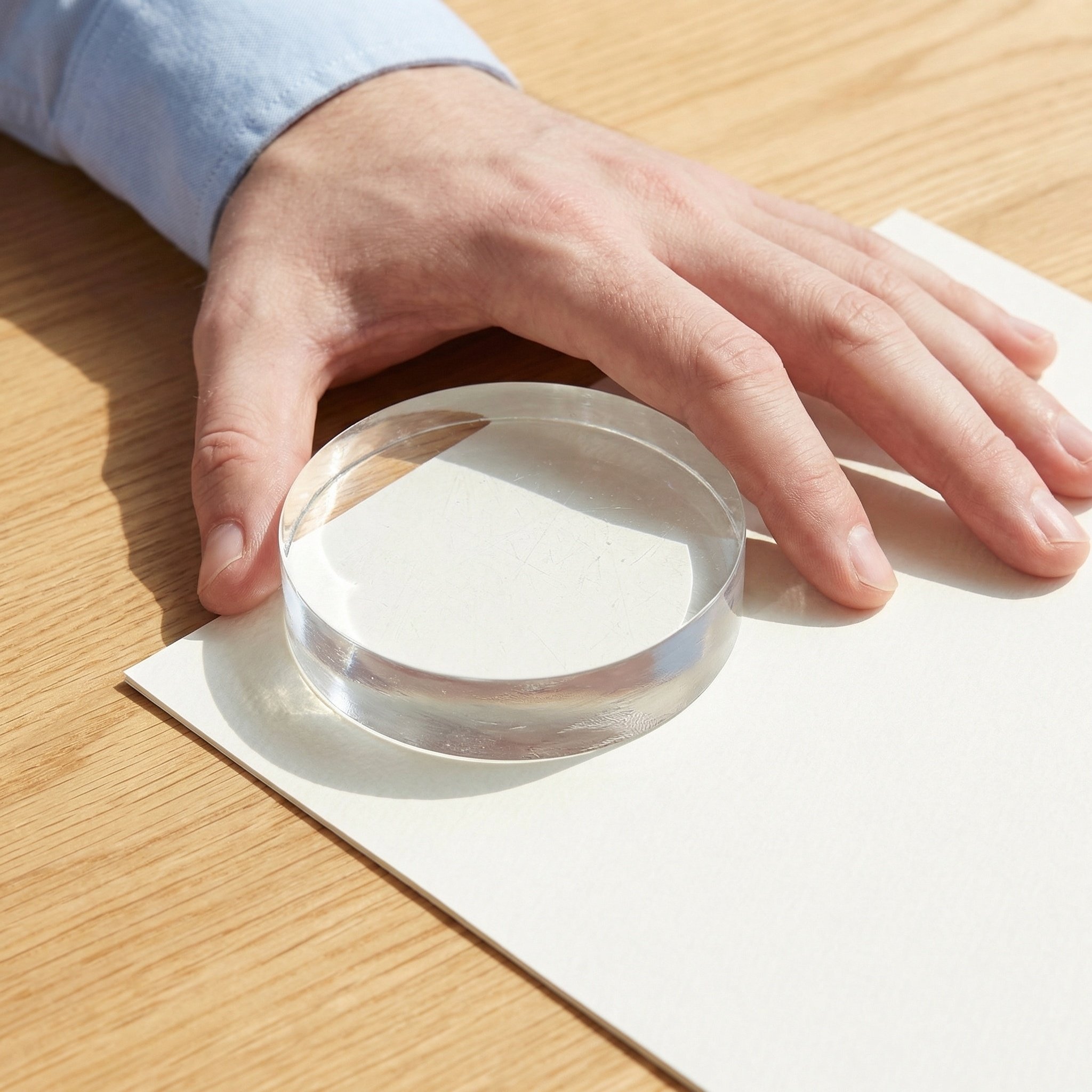 Clear Crystal Glass Paperweigh - Paper Weight Crystal recension och pris