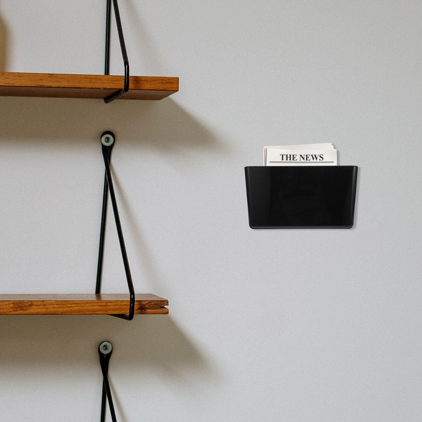 Wall Mount File Holder Single  - Magazine Holder Rack recension och pris