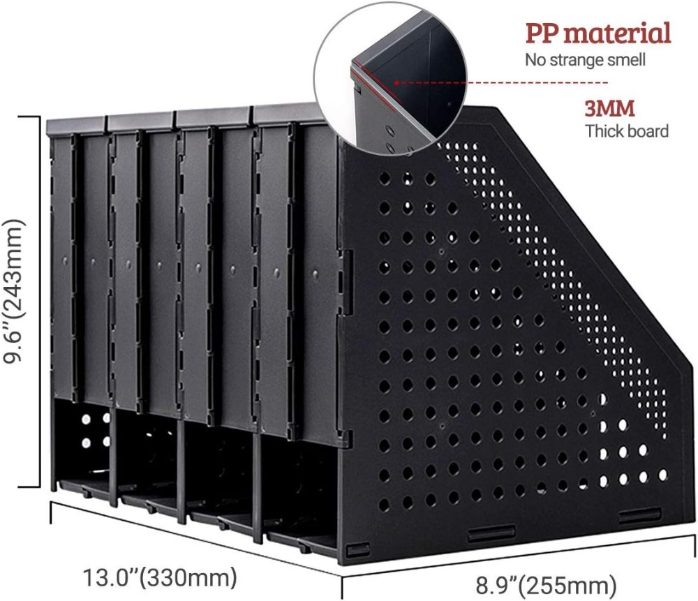 Collapsible Magazine Holder Pl - Magazine Holder Rack recension och pris