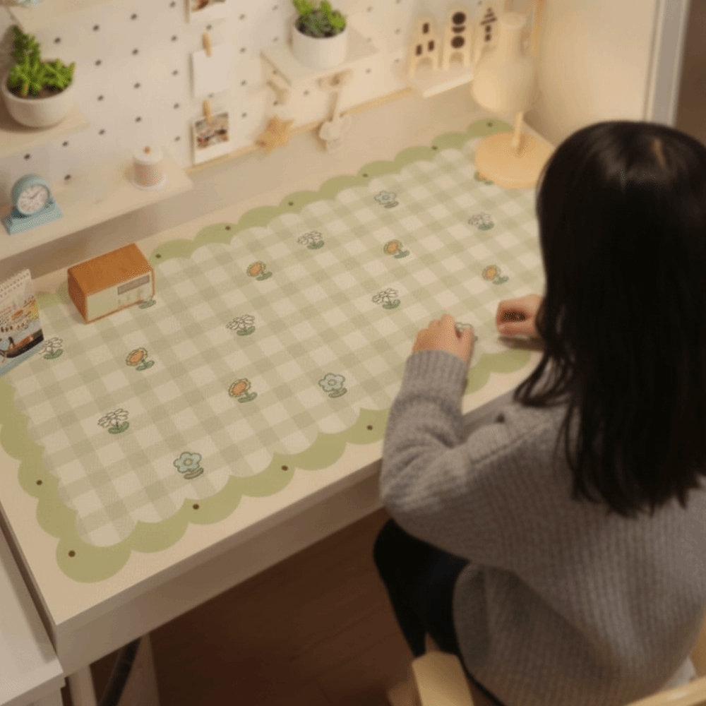 Study Cushion Cartoon Desk Mat - Leather Desk Pad recension och pris