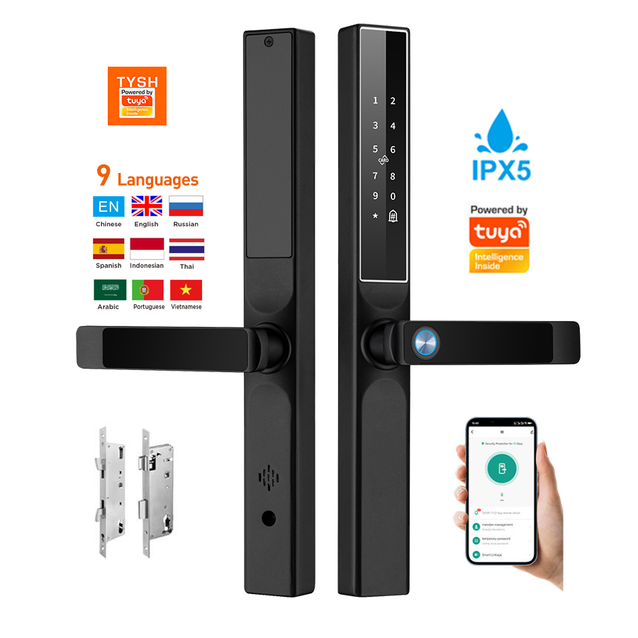 Tuya App Fingerprint Door Lock - Letter Opener Brass recension och pris