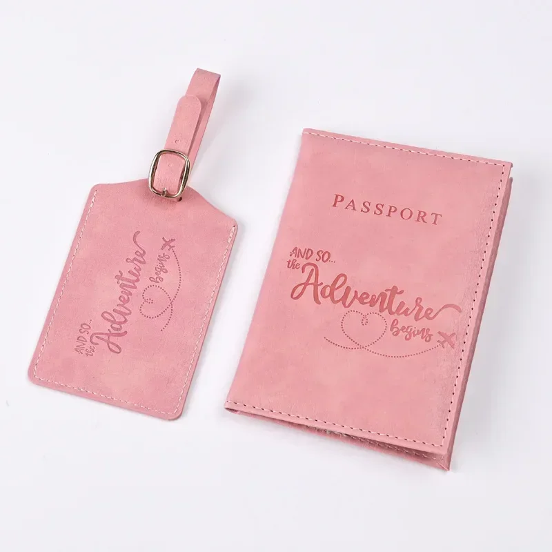 New Purple PU Leather Passport - Index Card Holder recension och pris