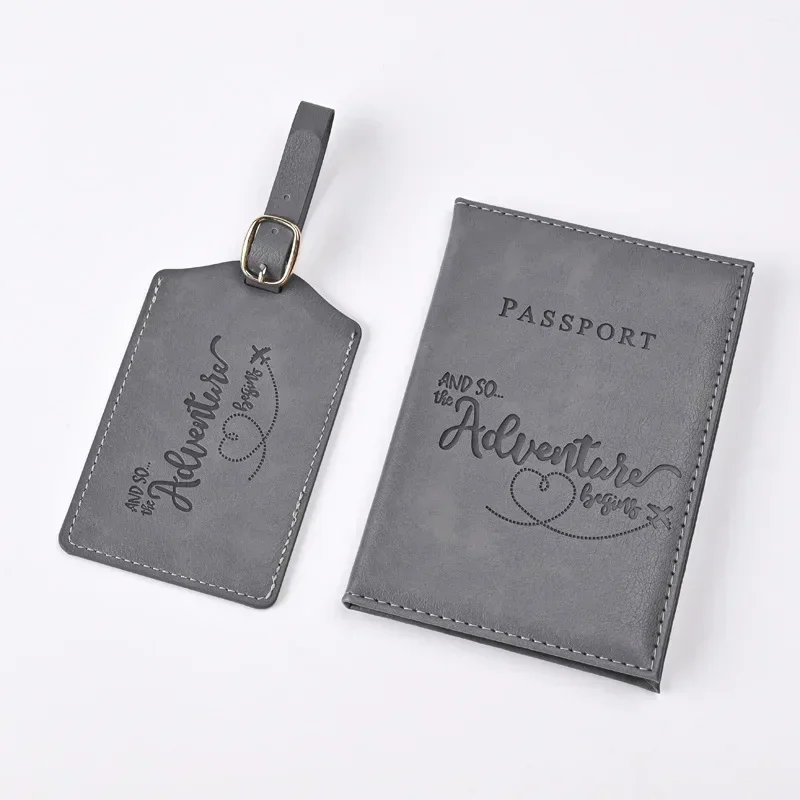 New Purple PU Leather Passport - Index Card Holder recension och pris
