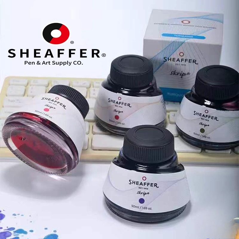 American SHEAFFER Color Dye In - Fountain Pen Bottled Ink recension och pris